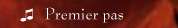 Premier Pas